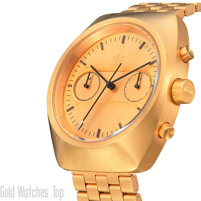Adidas Z18502-00 golden watch for men