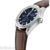 Alpina AL-650NNS5E6 brown leather strap watch for men
