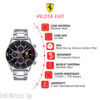 Ferrari Pilota EVO 0830772 watch for men ferrari brand steel watch