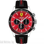 Ferrari 0830595 red and black color watch for men