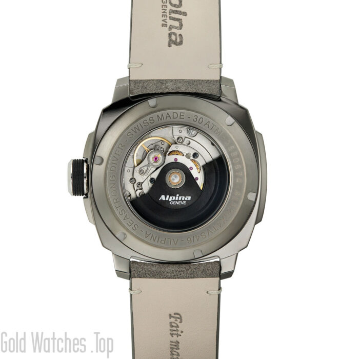 Seastrong Diver 300 Grey Automatic Watch Alpina Watch AL-525LGGW4TV6 model