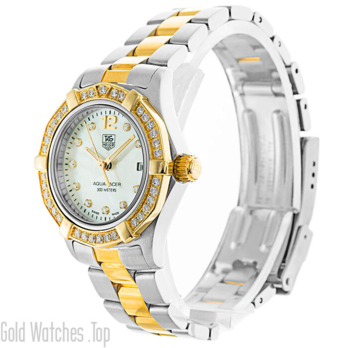 TAG Heuer Aquaracer Ladies WAF1450.BB0825 for sale here at https://goldwatches.top/
