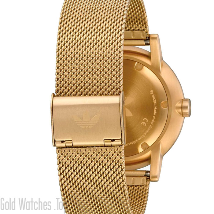 adidas Z04-502-00 all gold watch adidas