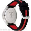 Ferrari 0830588 watch for men Silicone Strap red and black colors