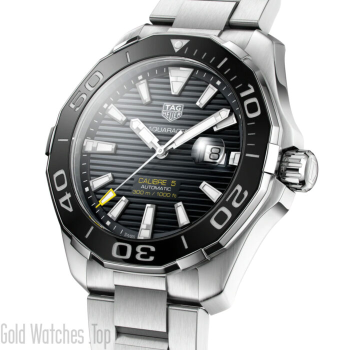 Tag Heuer Aquaracer Calibre 5 WAY201A.BA0927 for sale here at https://goldwatches.top/