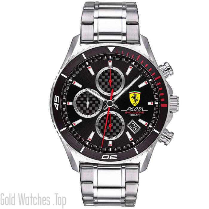 Ferrari Pilota EVO 0830772 watch for men ferrari brand steel watch