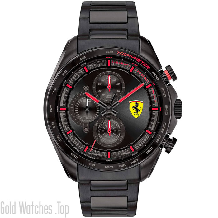 Ferrari SPEEDRACER 0830654 black watch for men