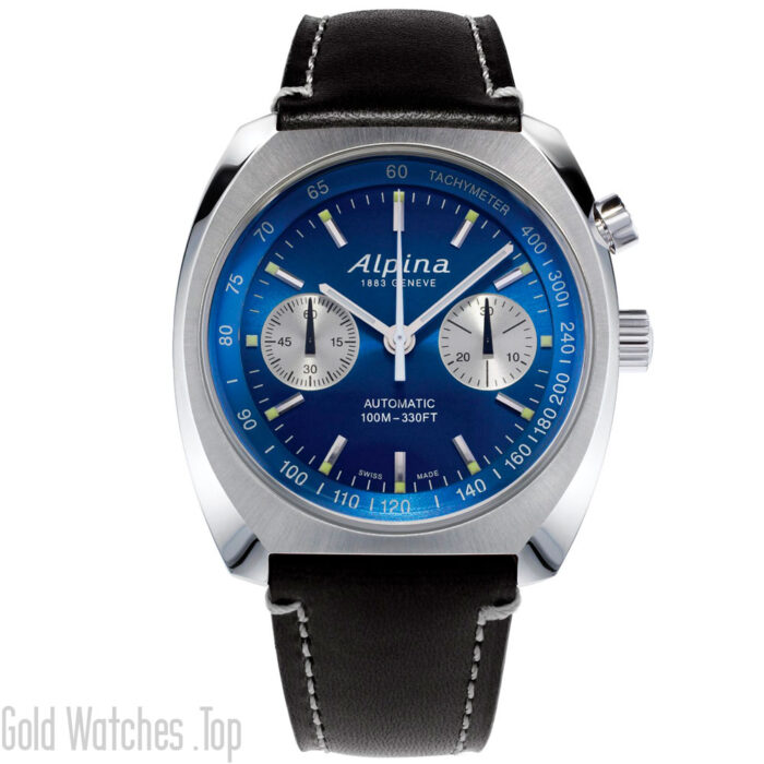 Heritage Chronograph Startimer Pilot Alpina Watch AL-727LNN4H6 blue dial Alpina watch for men