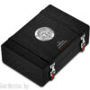Omega Speedmaster Professional Moonwatch 311.33.42.30.01.001 First Man On The Moon Watch Polished Stainless Steel Case Black Leather Strap with Crocodile Pattern close box watch
