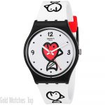 Swatch GB321 FISHY FISHY unisex plastic watch